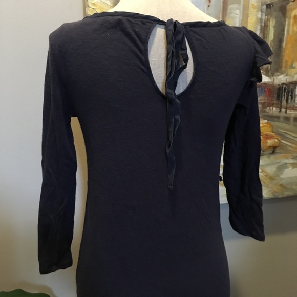 JUICY COUTURE Comfy Cotton Tunic with Ruffles -S/M - Picture 5 of 7